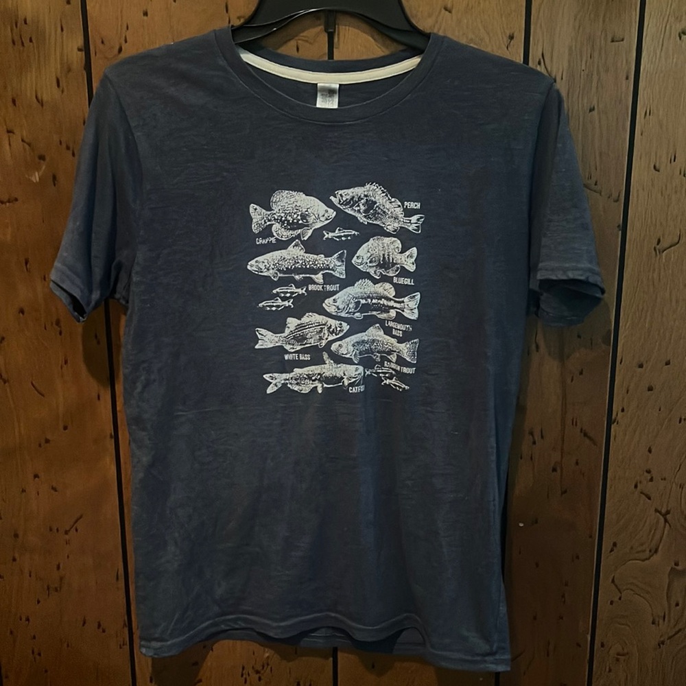 Youth fishing t-shirt